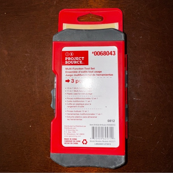 Project Source MultiTool 0068043 Includes 12 In 1 & 11 In 1 Multitool + Case New - Picture 5 of 12